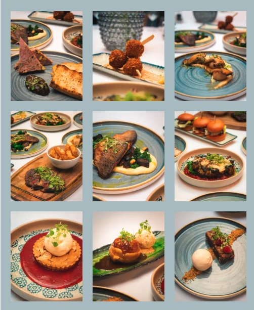 The Seaview seasonal menu